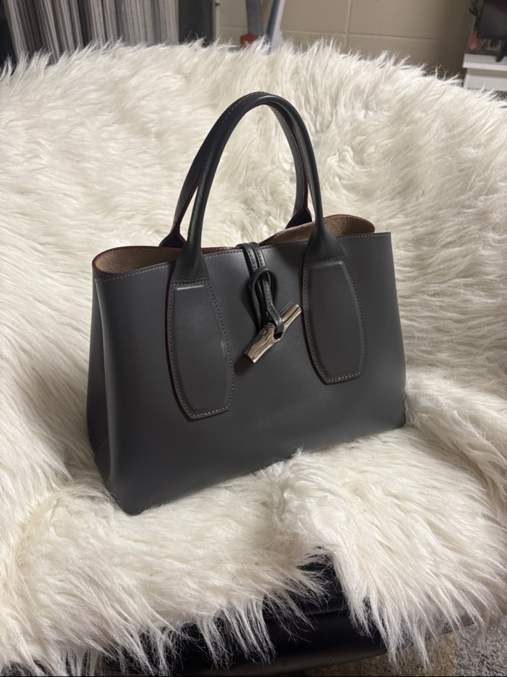Authentic Longchamp Roseau